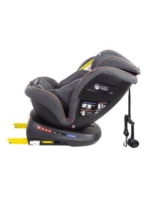 Silla de Auto Convertible Supra 360° Premium Gris Bebesit-2