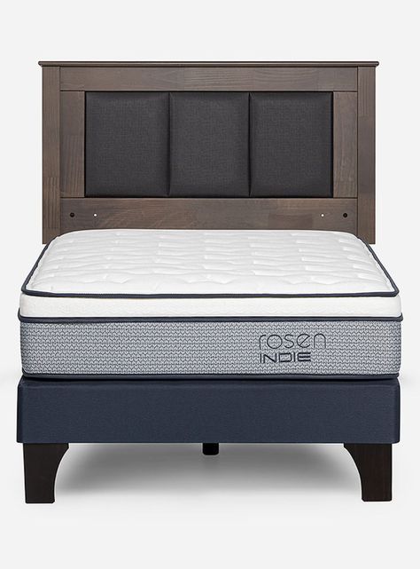 Cama Europea Indie 1.5 Plazas Respaldo-1