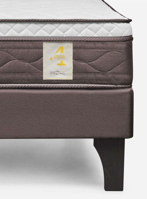 Camas Europeas New Style 4  Plus 1.5 Plazas Respaldo-5
