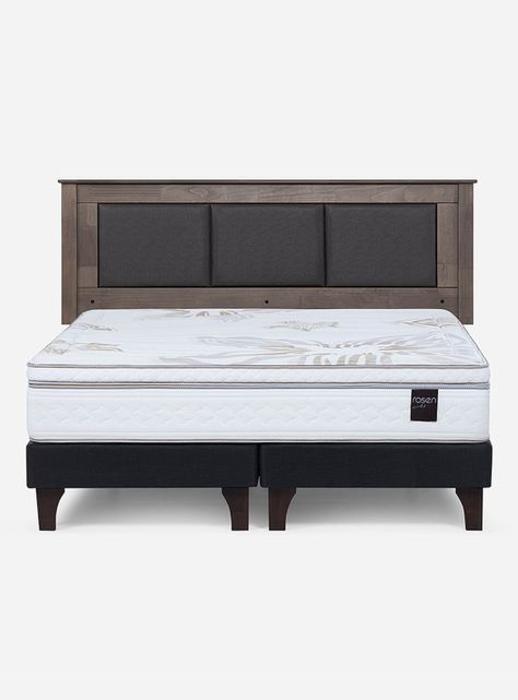 Cama Europea Art 4 King + Respaldo-1