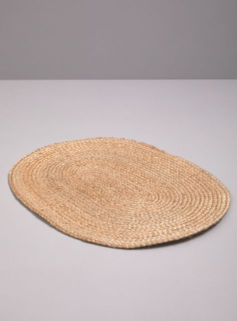 Individual Ovalado Yute 35x50 cm-1