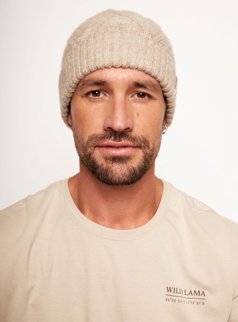 Gorro Cabos Reciclado Beige-0