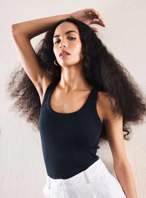 Polera Musculosa Tela Acanalada-2