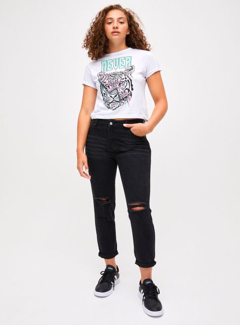 Jeans Boyfriend Roturas Rodillas-3