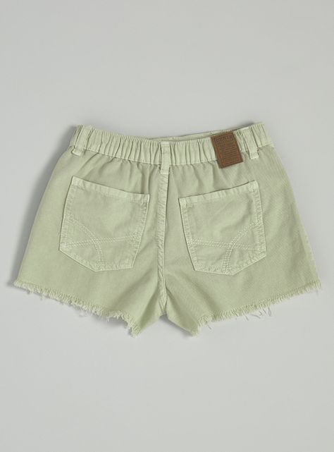 Short Botones Twill Color-1