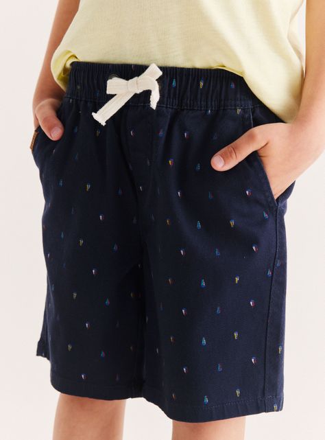 Bermuda Twill Mini Print-1