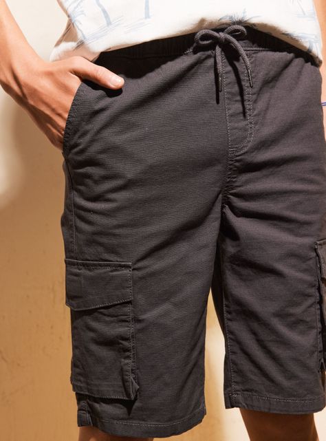 Short Calidad Ripstop Bolsillo Cargo-1