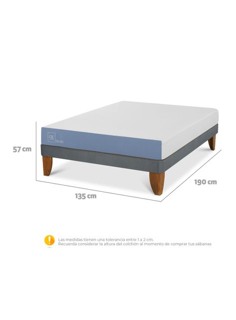Cama Europea Excellence Full Base Normal-1
