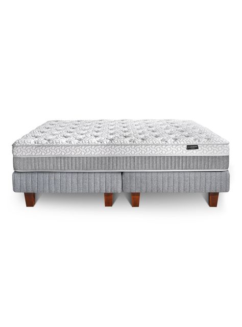 Cama Europea Hybrid Cloud King + Set Almohadas-2
