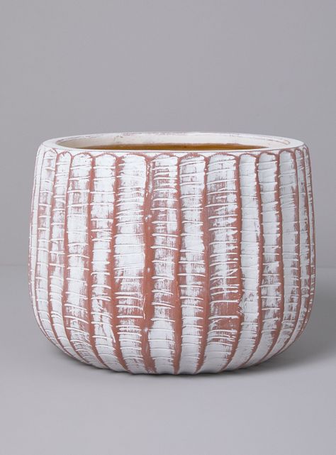 Macetero Cerámica Atacama L 29x22 cm-0