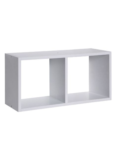 Repisa Serenity Doble Blanco-2