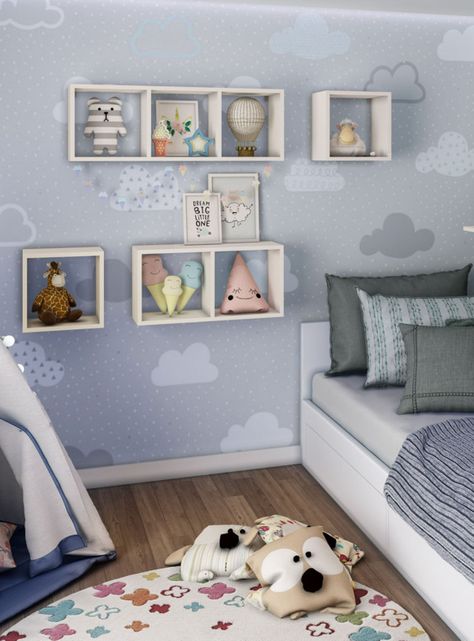 Repisa Serenity Doble Blanco-3