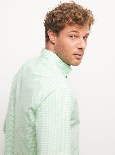 Camisa de Vestir Cuadros Print-3