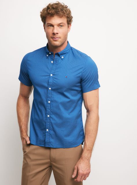 Camisa Casual Diseño Clásico-0