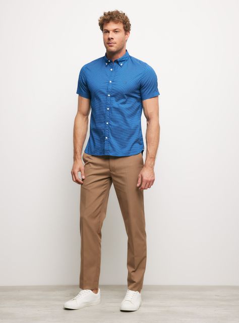 Camisa Casual Diseño Clásico-4