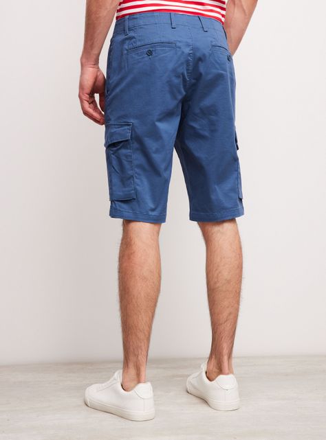 Bermuda Estilo Cargo Liso-1