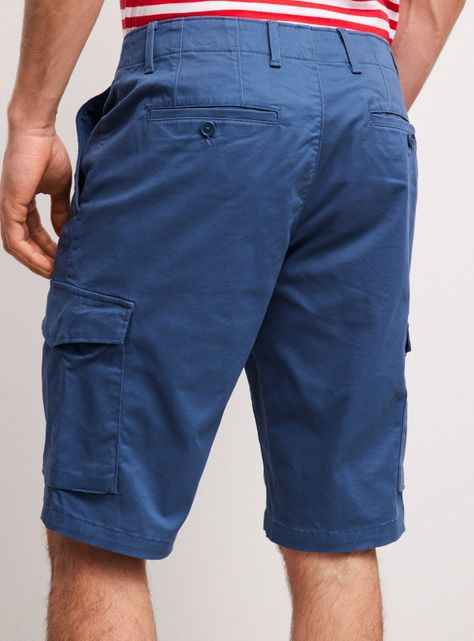 Bermuda Estilo Cargo Liso-3