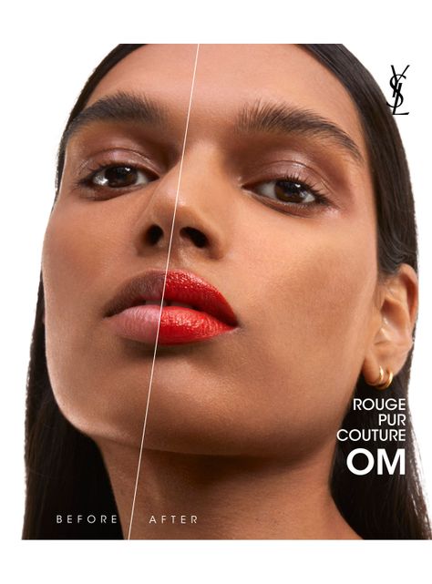 Labial Refill Rouge Pur Couture Orange Muse 4g Yves Saint Laurent-3