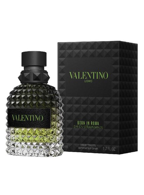 Pefume Born in Roma Uomo Green Stravaganza EDT Hombre 50ml Valentino-1