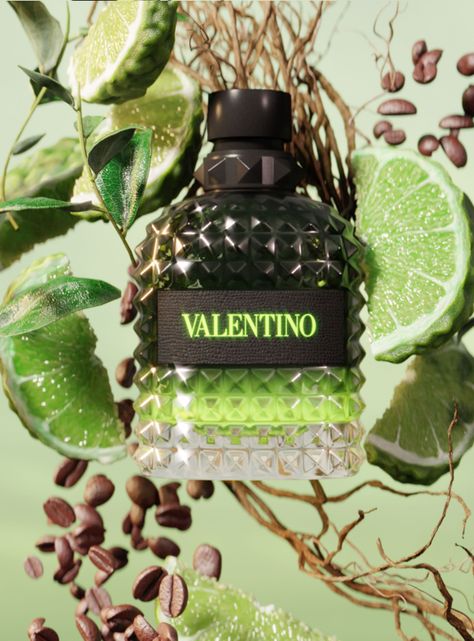 Pefume Born in Roma Uomo Green Stravaganza EDT Hombre 50ml Valentino-2