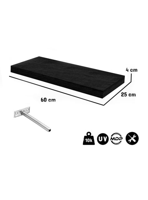Repisa Tendenza 60 cm Negro-1