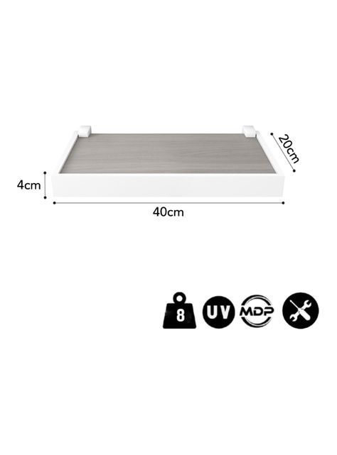 Repisa Duetto Gris Blanco-1