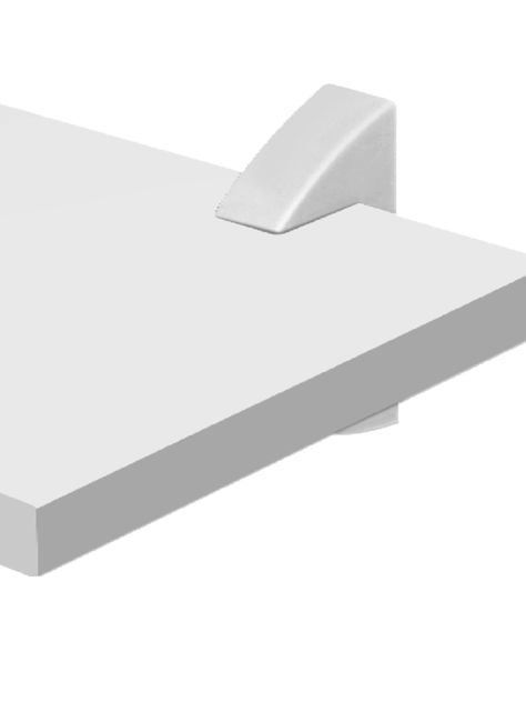 Pack 2 Repisas Concept 40 cm Blanco-2