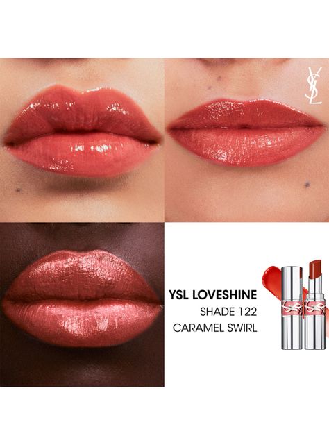 Labial YSL Loveshine 122 Caramel Swirl Yves Saint Laurent-2