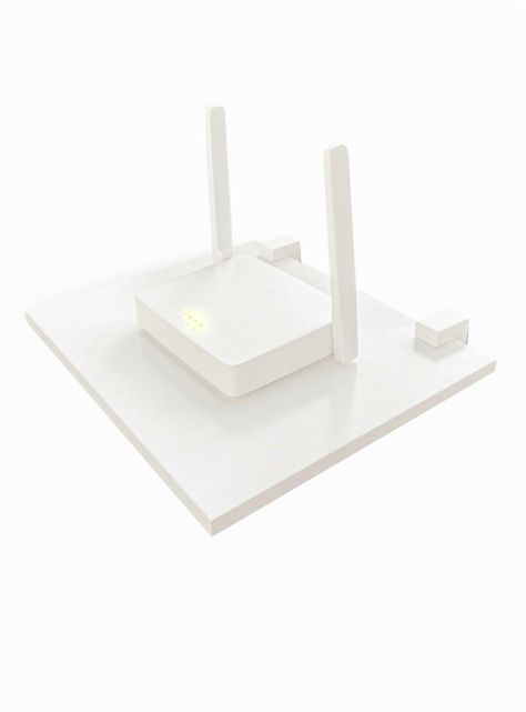 Pack 2 Repisas Blanco Router-0