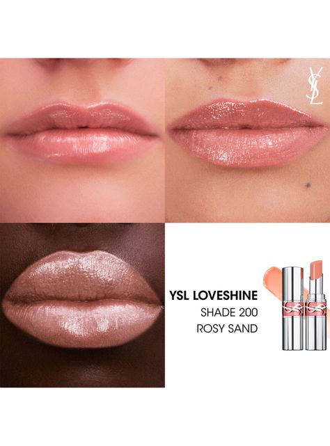 Labial YSL Loveshine 200 Rosy Sand Yves Saint Laurent-2