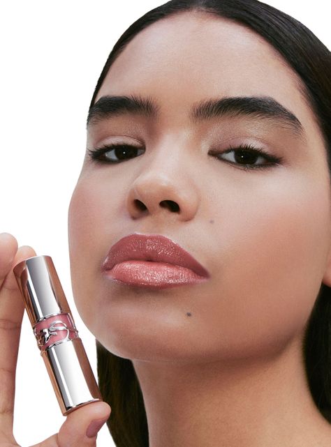 Labial YSL Loveshine 204 Melted Honey Yves Saint Laurent-3