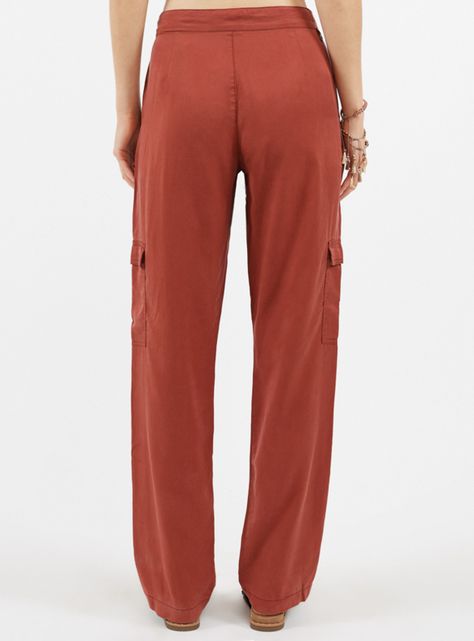Pantalón Cargo Tencel-1