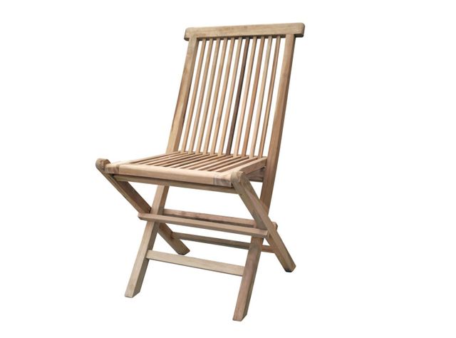 Silla Plegable Teca Café-1