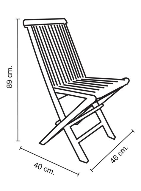 Silla Plegable Desgaste Turquesa Dora Decora-1