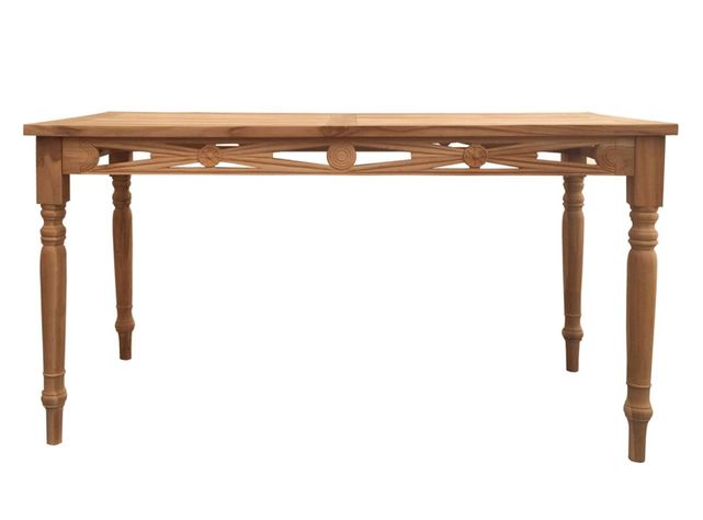 Mesa Dora Decora de Comedor Teca Clásica Dora Decora-0