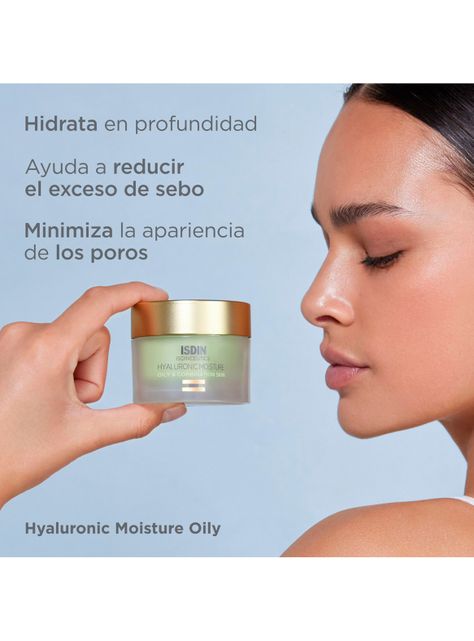 Isdinceutics Crema Facial Hyaluronic Moisture Oily & Combination Skin 50 g-3
