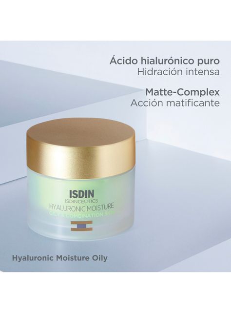 Isdinceutics Crema Facial Hyaluronic Moisture Oily & Combination Skin 50 g-2