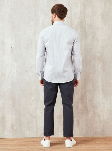 Camisa Básica Cuadros-5