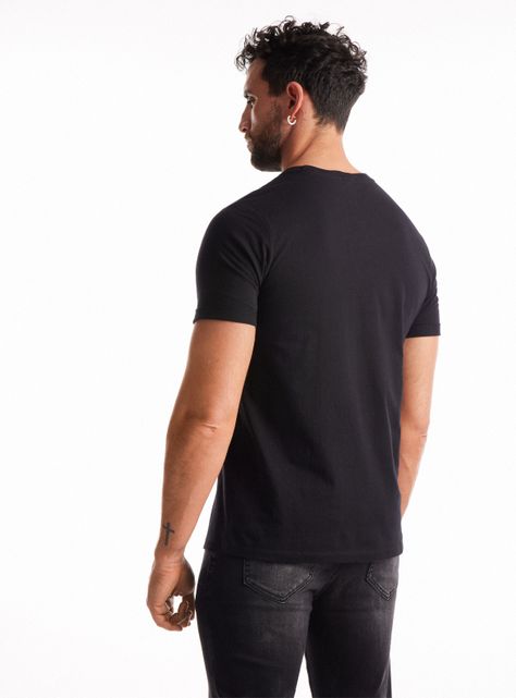Polera Ed Hardy Estampado Textura 3D Brillante-1