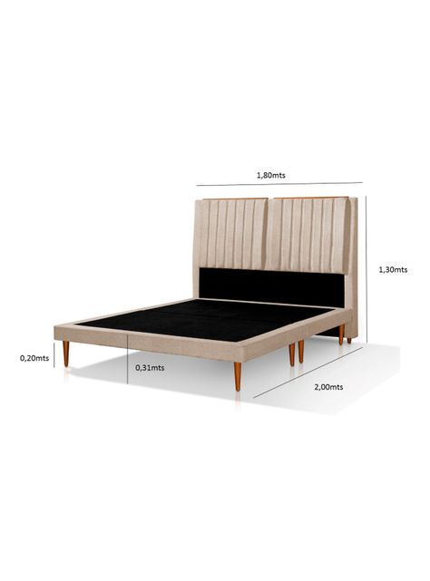 Base Europea Luna King Beige-1