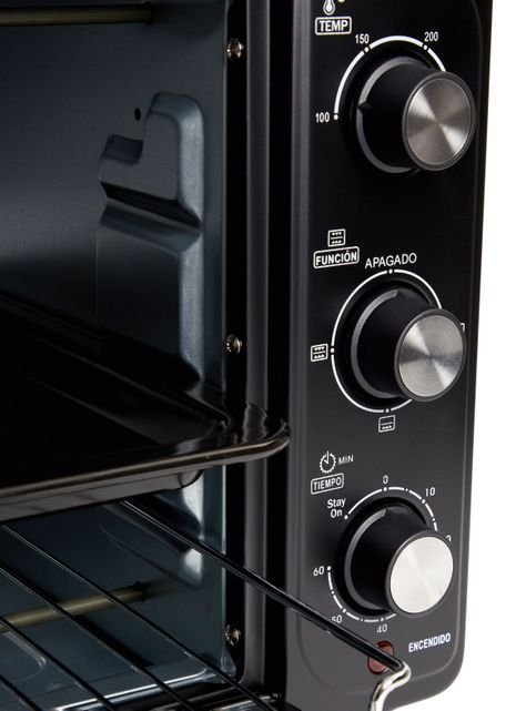 Horno Eléctrico 42 Litros 1500W DHE42M22CL Negro-2