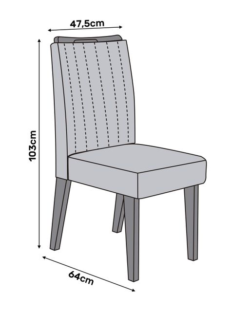Juego Comedor Zafira 8S-2
