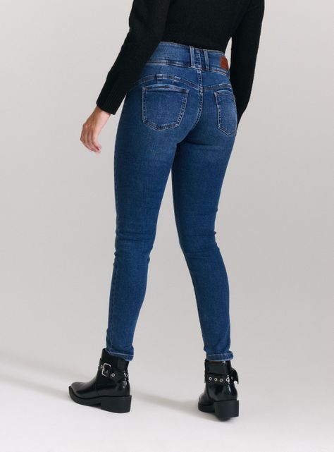 Jeans Pretina Ancha 3 Botones-1