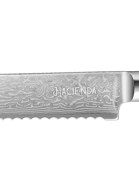 Cuchillo Pan Damascus Rose-1