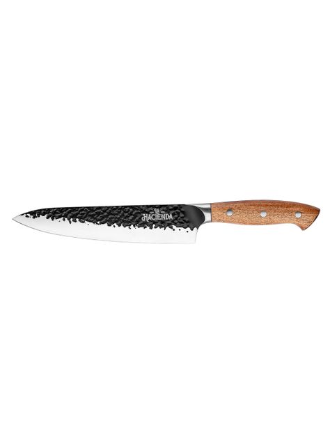 Set de Cuchillo + Tenedor + Afilador con Estuche-1