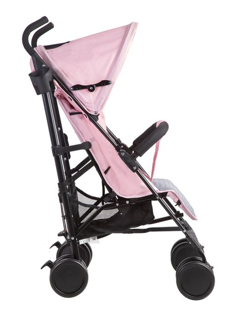 Coche Paragua Kronos Rosado Bebesit-4