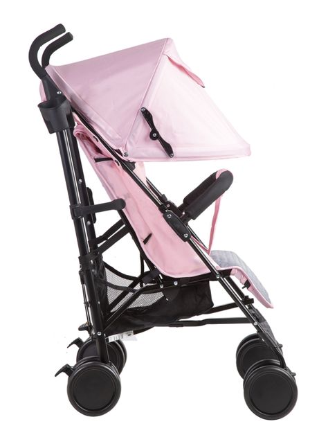 Coche Paragua Kronos Rosado Bebesit-3