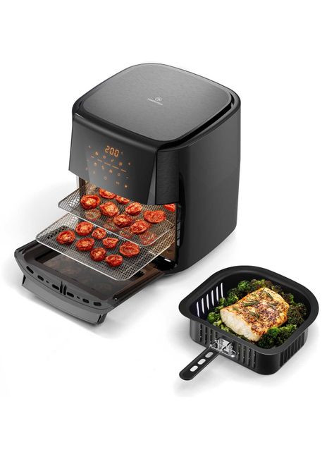 Freidora de Aire 1700W 12 Litros MAF90 Negro-2