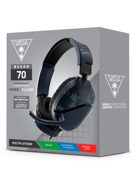 Audífonos Gamer Recon 70 Camo/Azul-3