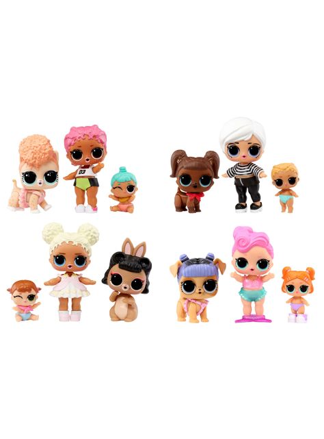 Muñeca L.O.L Surprise Tot + Pet + Lil Sis 3 Pack-8